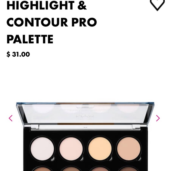 Highlight & Contour Pro Pallete by NYX - Picture 2 of 2
